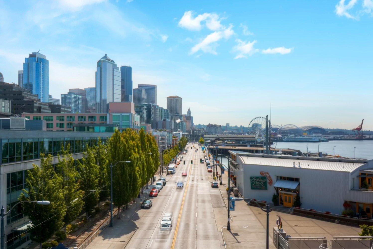 Space Needle Downtown Modern Top Story Penthouse Seattle Luaran gambar